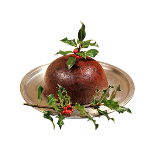 Kerstpudding PNG-Afbeelding