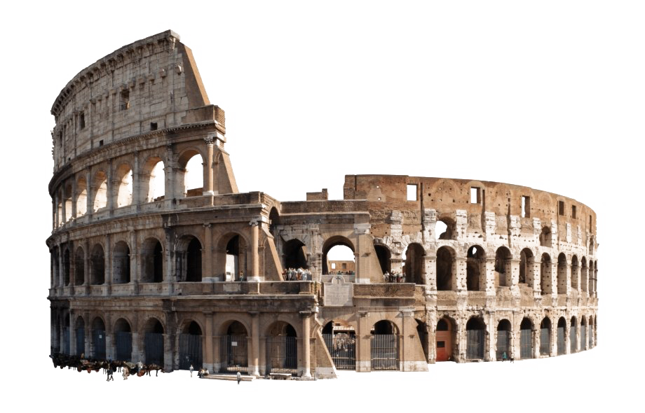 Colosseum Rome PNG Transparent Image