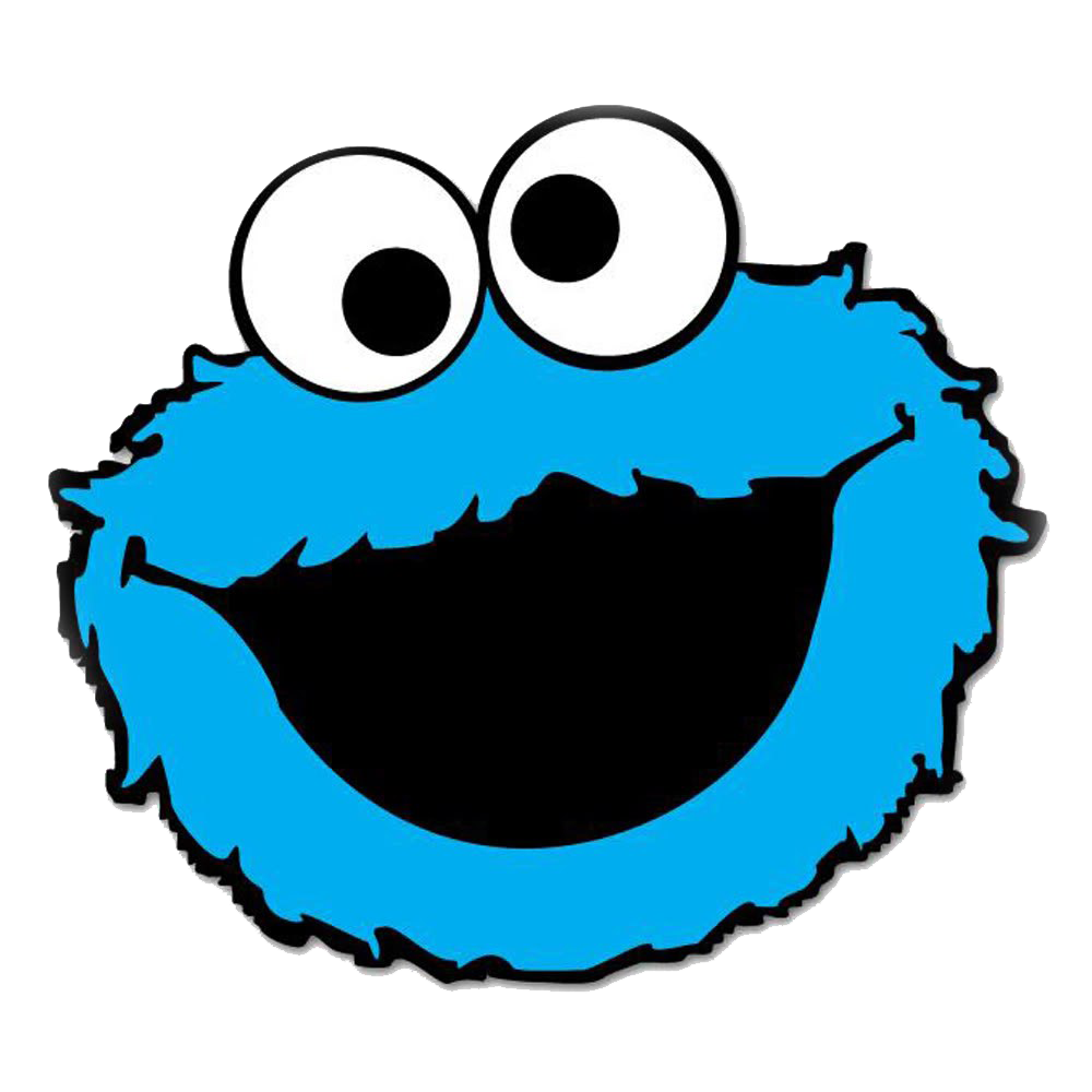 Cookie Monster PNG achtergrondafbeelding