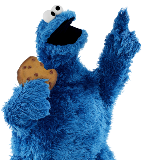Cookie monster PNG image