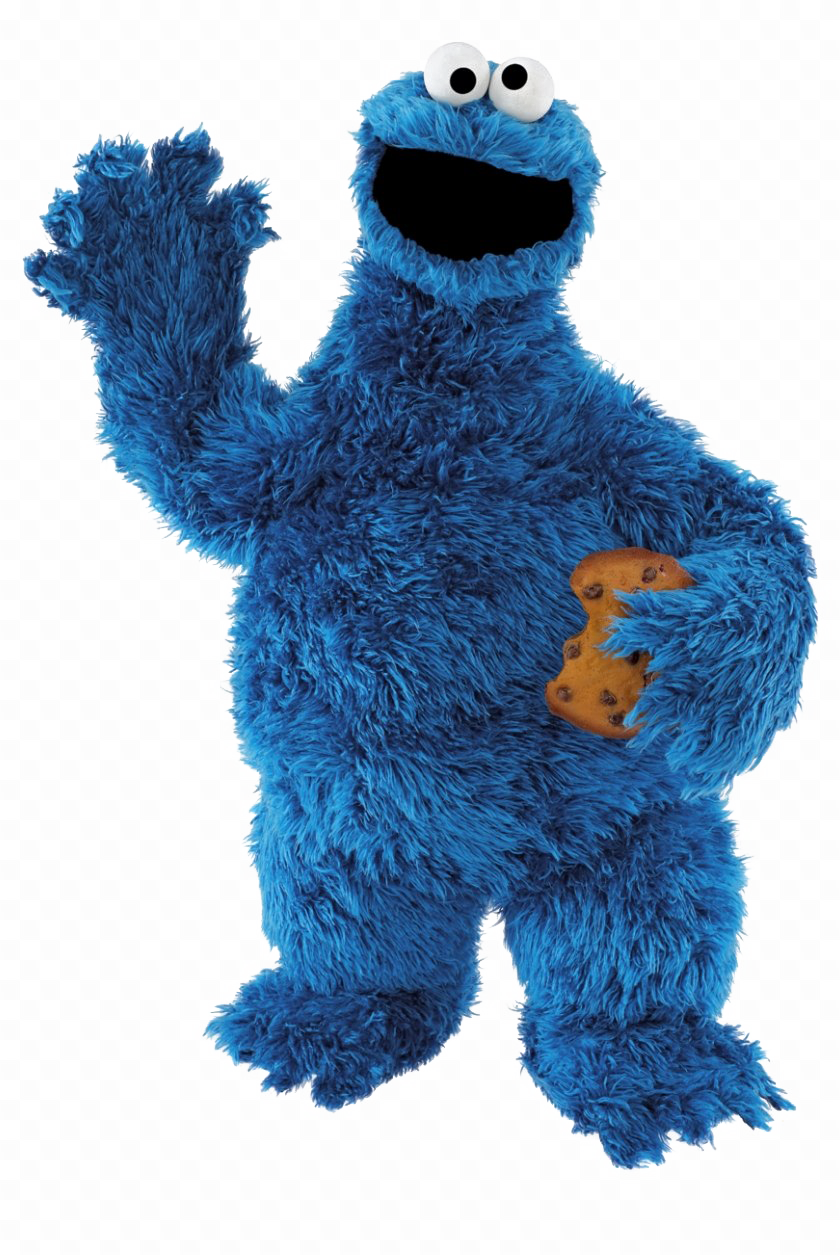 Cookie Monster PNG Transparent Image