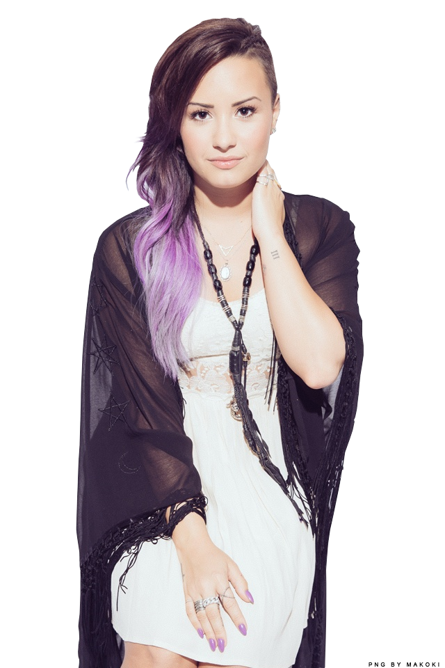 Demi Lovato PNG High-Quality Image