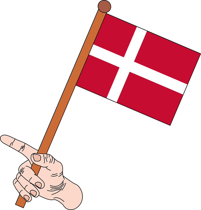 الدنمارك العلم PNG الصورة