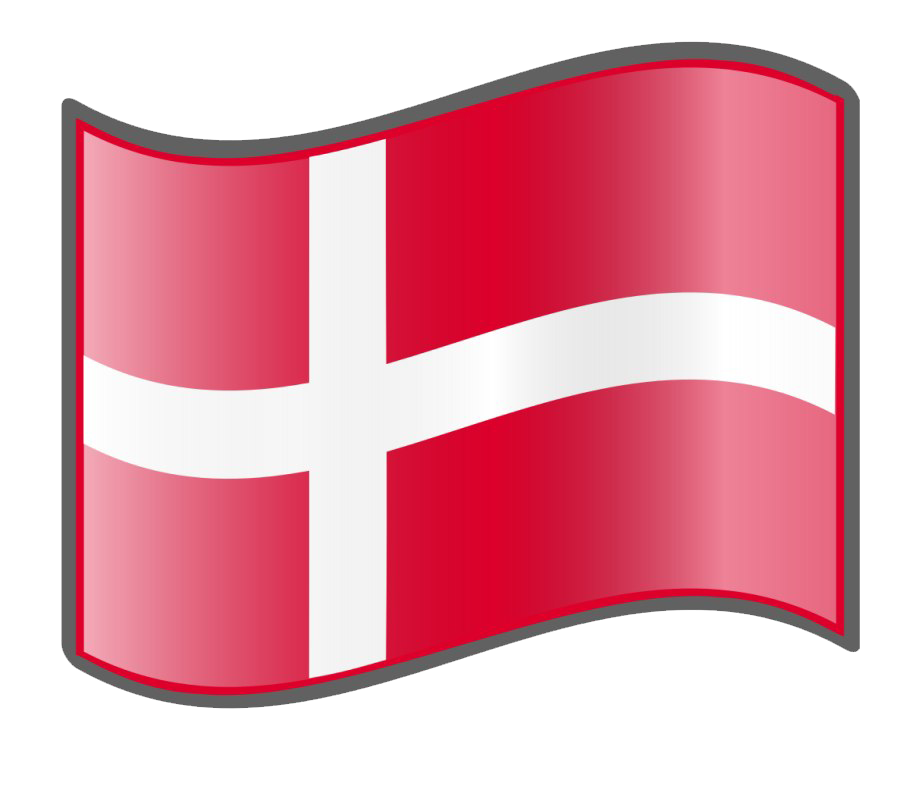 الدنمارك العلم PNG صورة شفافة
