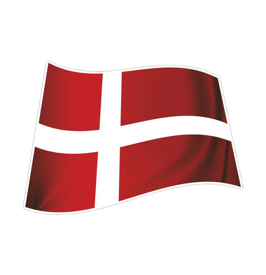 Denmark flag Transparent Background PNG