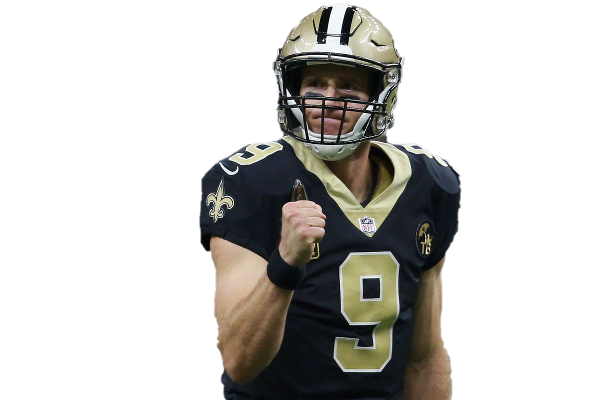 Drew Brees PNG-Afbeelding Achtergrond