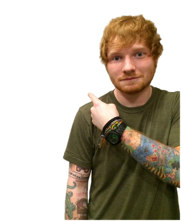 Ed Sheeran PNG Transparent Image