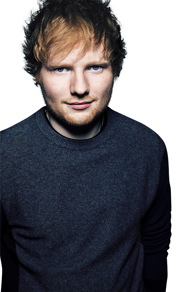 Ed Sheeran Transparent