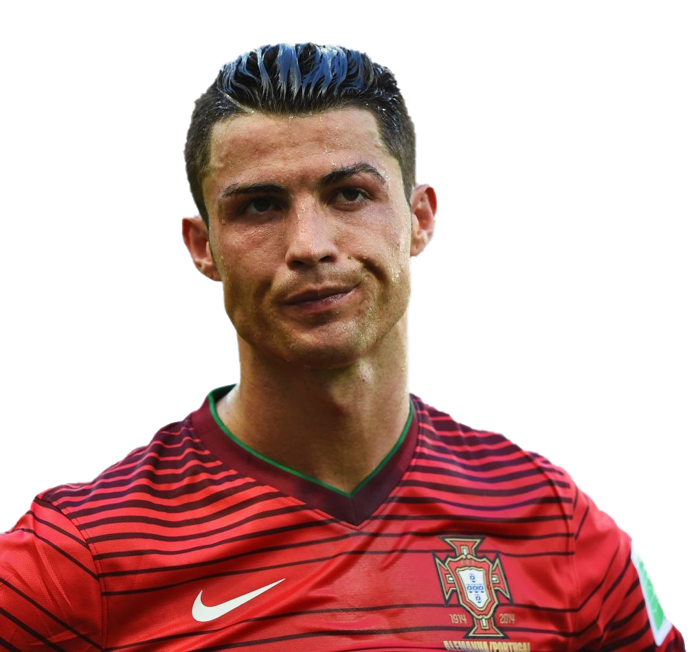 Footballer Cristiano Ronaldo Gambar Transparan