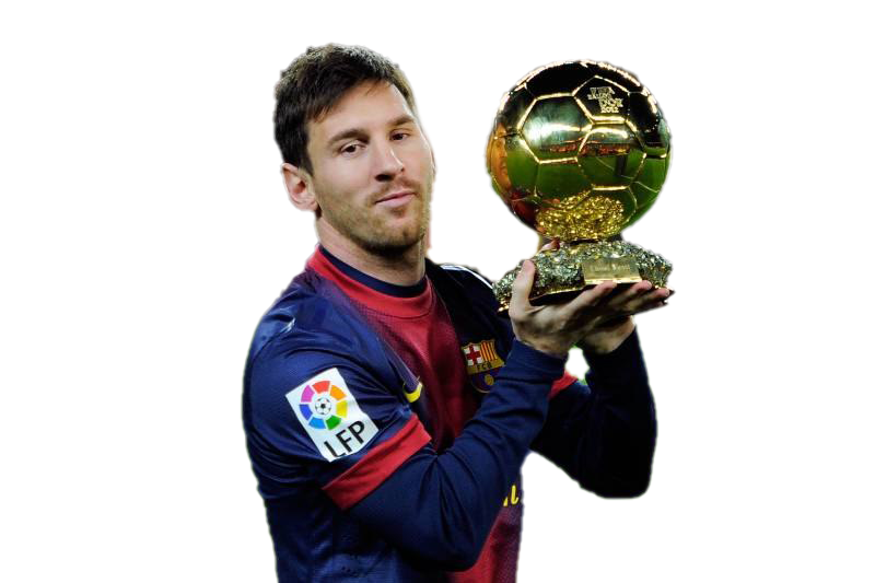Footballer Lionel Messi PNG High-Quality Image