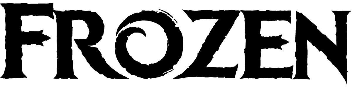 Замороженные логотип PNG фоновое изображение