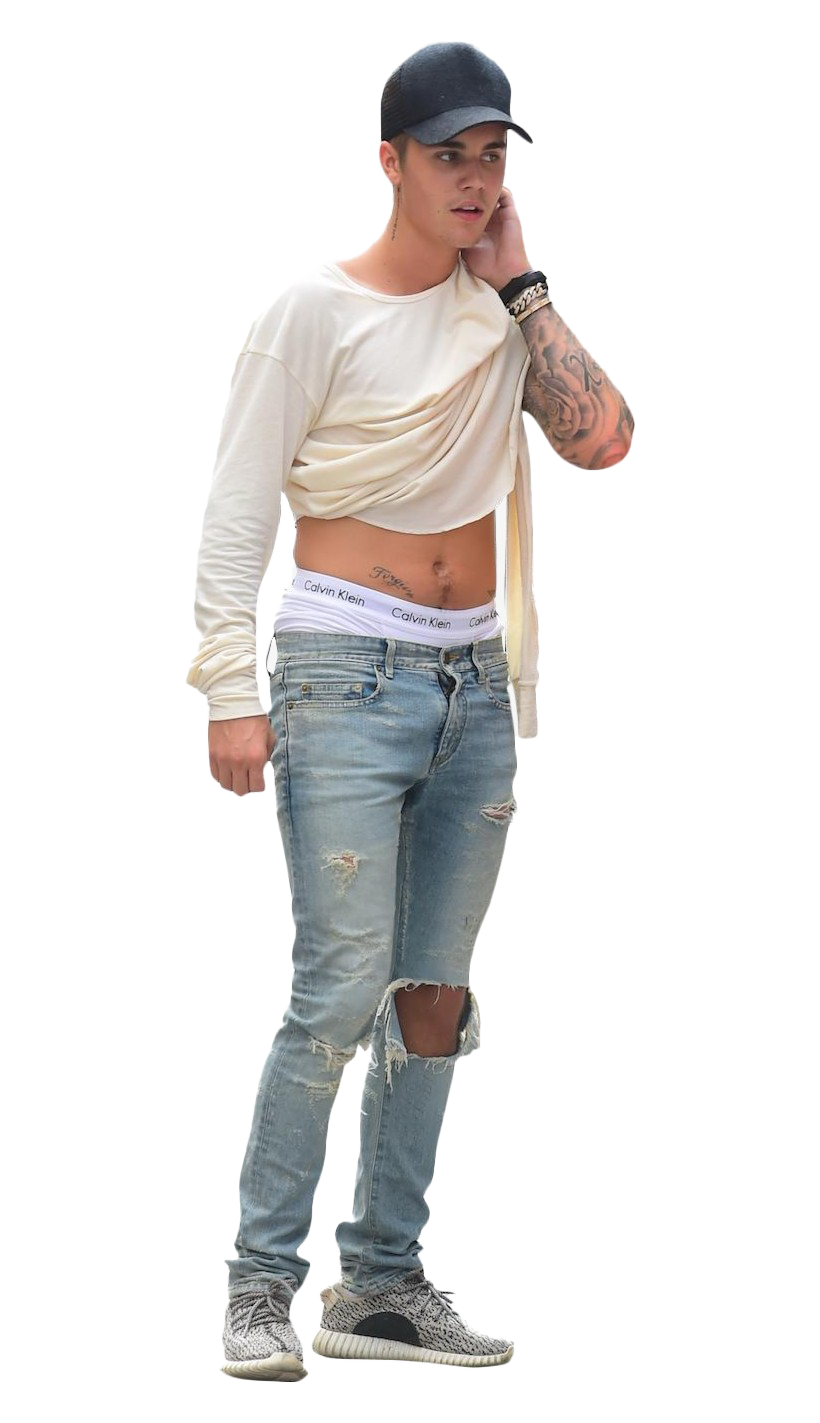 Full Body Justin Bieber PNG Image