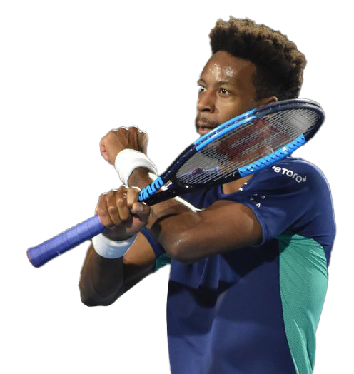 Gael Monfils PNG High-Quality Image