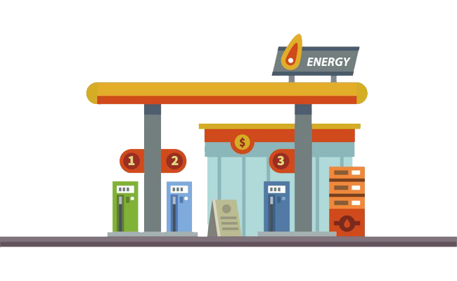 Gas Station PNG Free Download