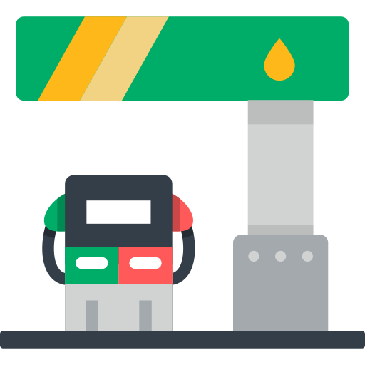 Gas Station PNG High-Quality Image