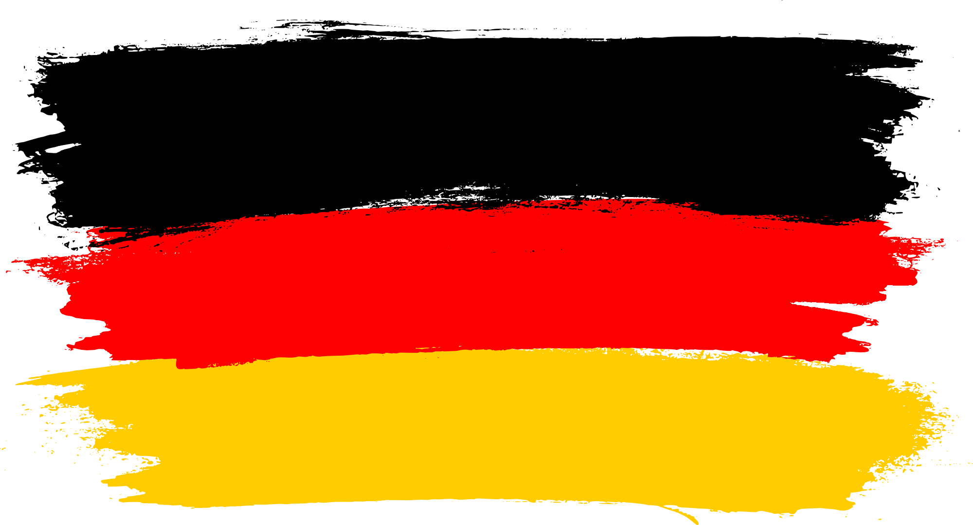 Германия Флаг PNG Прозрачное изображение