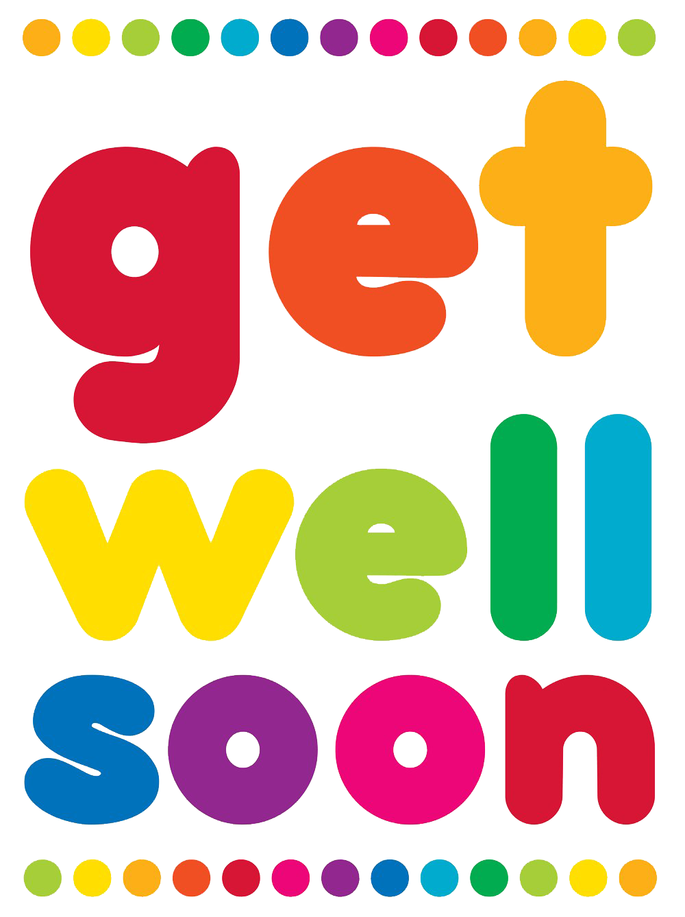Get Well Soon Transparent Background PNG