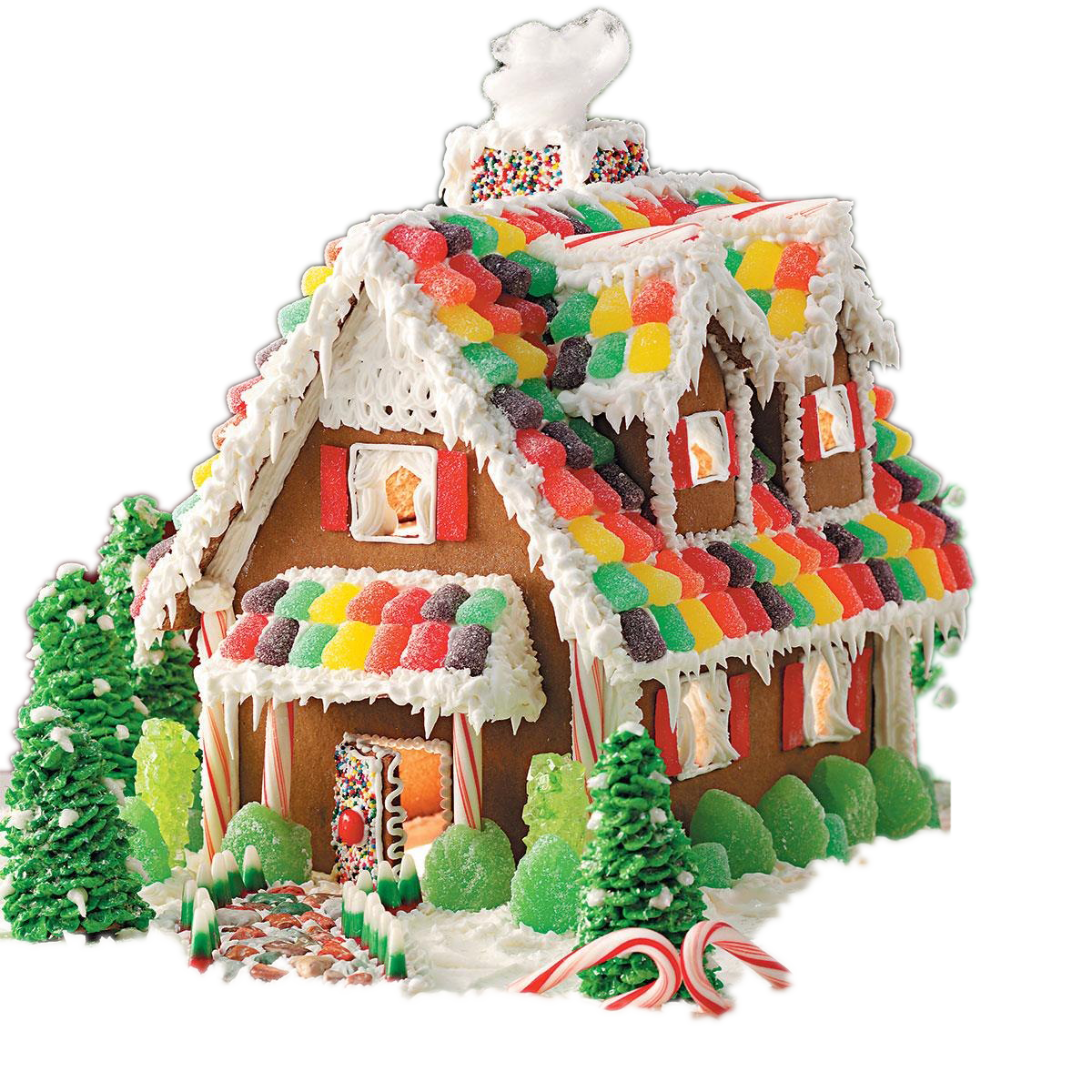 Gingerbread House PNG Image Background