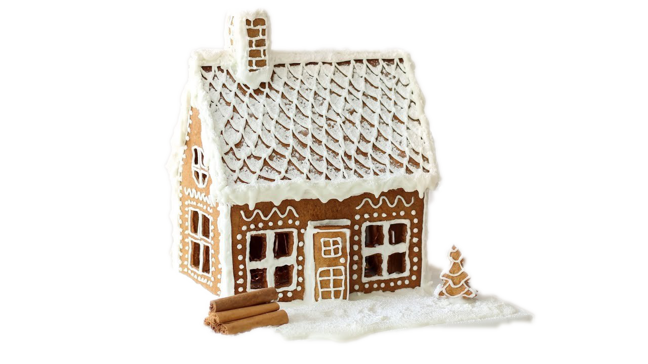 Gingerbread Man House Download PNG-Afbeelding