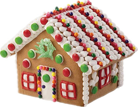 Gingerbread Man House PNG Download Afbeelding