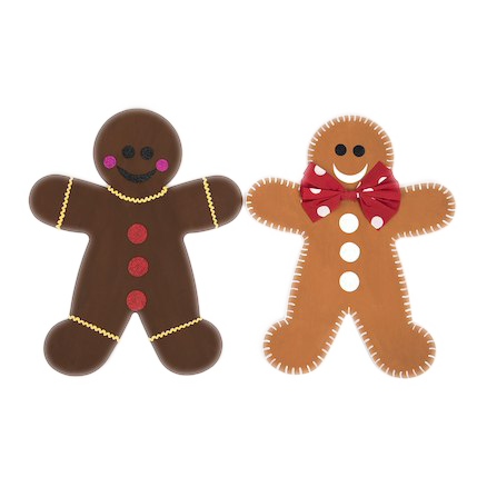 Gingerbread Man PNG Image Background