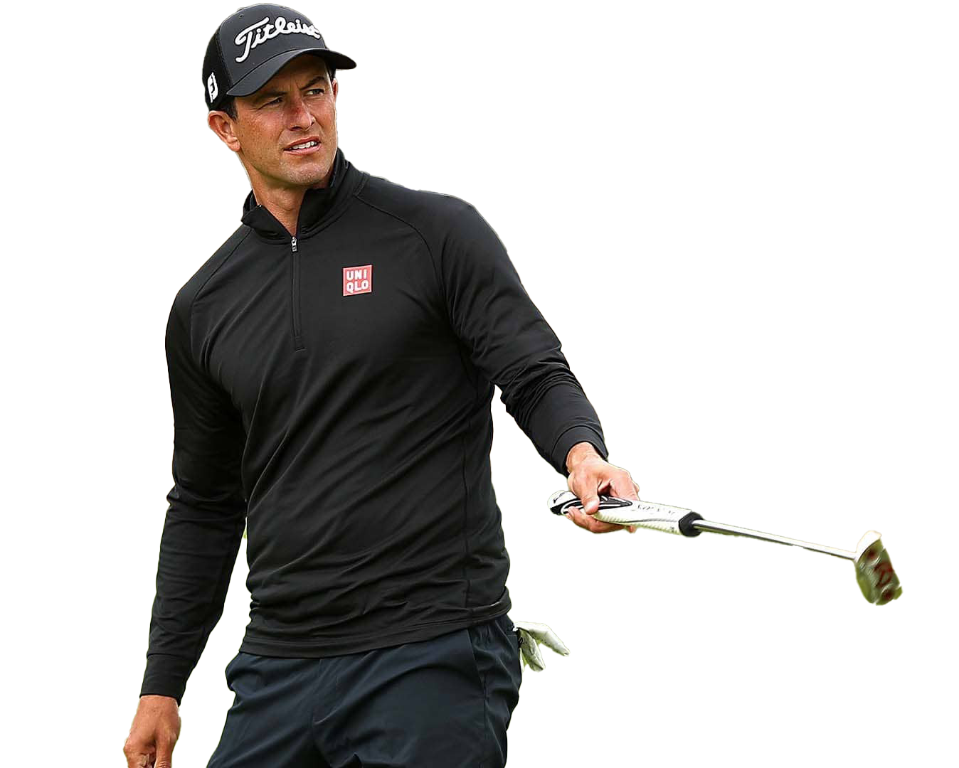 Golfer Adam Scott Transparent Background PNG
