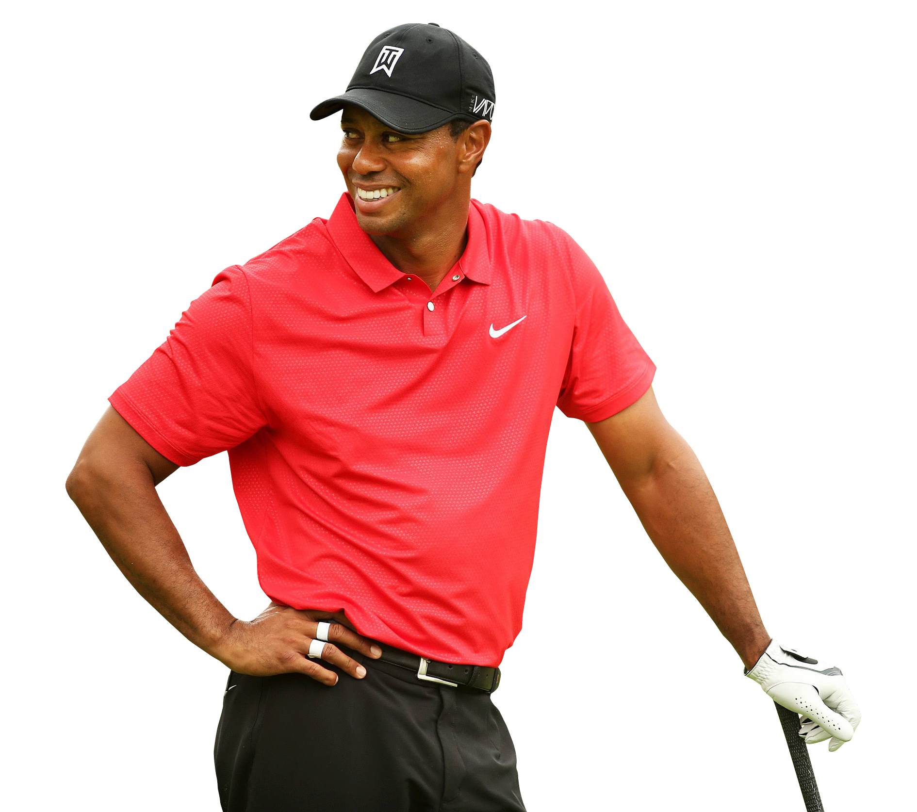 Golfer Tiger Woods PNG Image Transparent Background