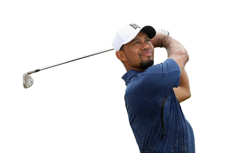 Golfer Tiger Woods PNG Image Transparent