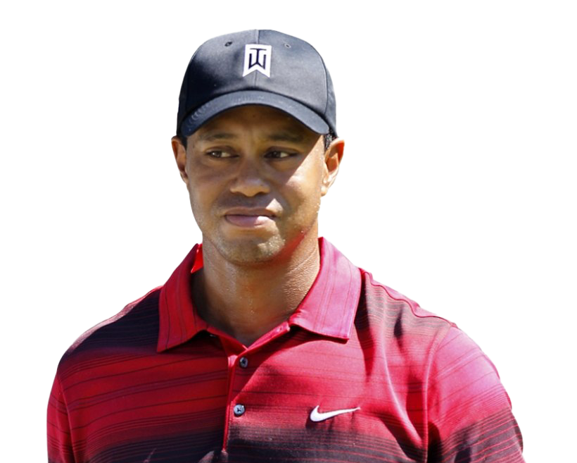 Golfer Tiger Woods PNG Image