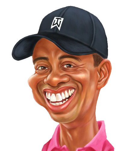 Golfer Tiger Woods PNG Pic