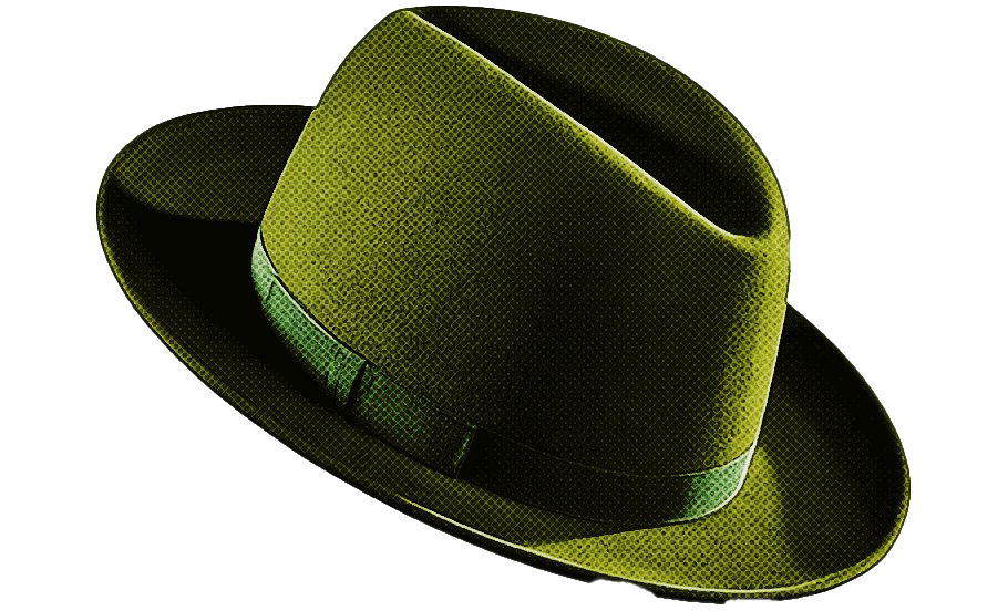 Green Bowler Hat PNG Free Download