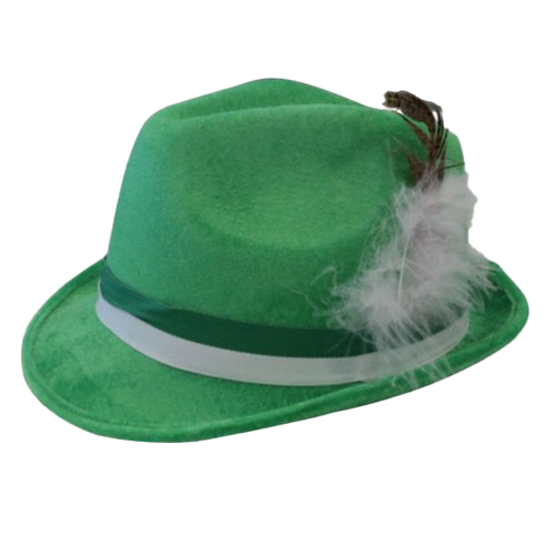 Green Bowler Hat Transparent Images