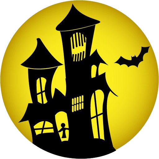 Halloween assombrado casa PNG fundo imagem