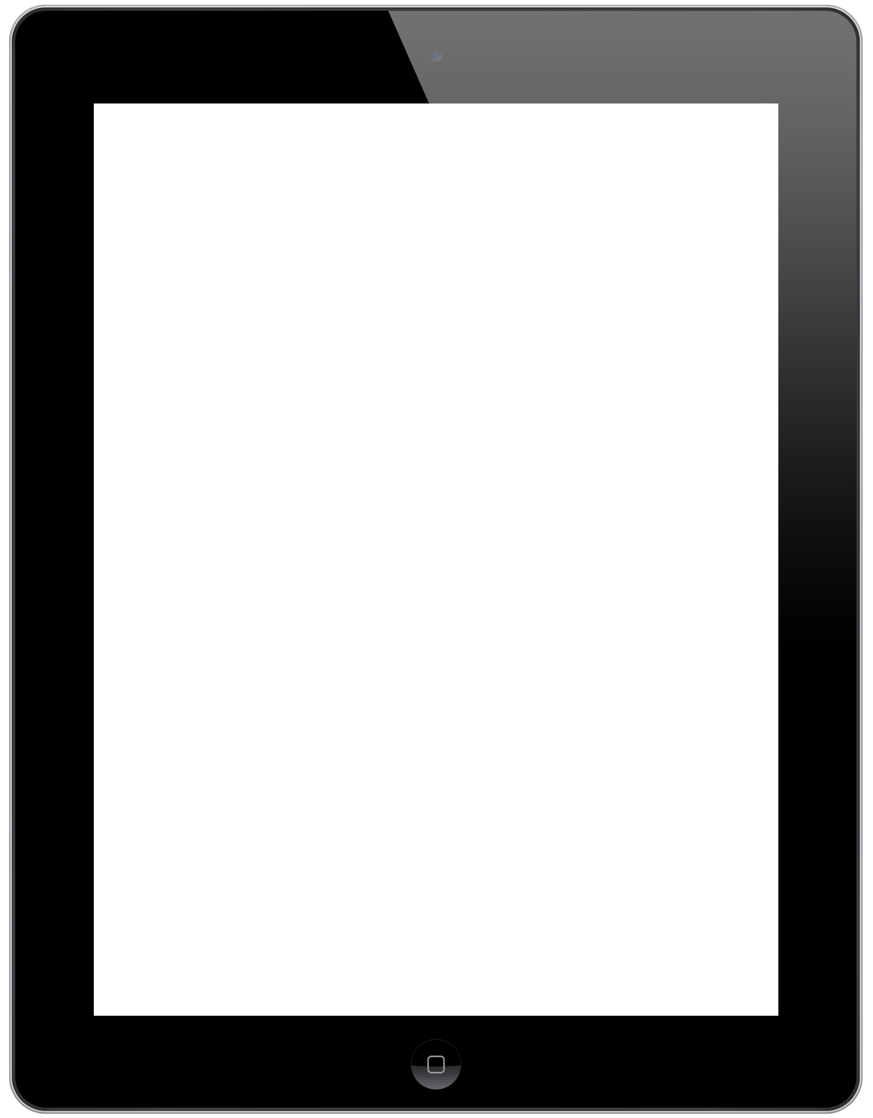 Ipad Transparante achtergrond PNG