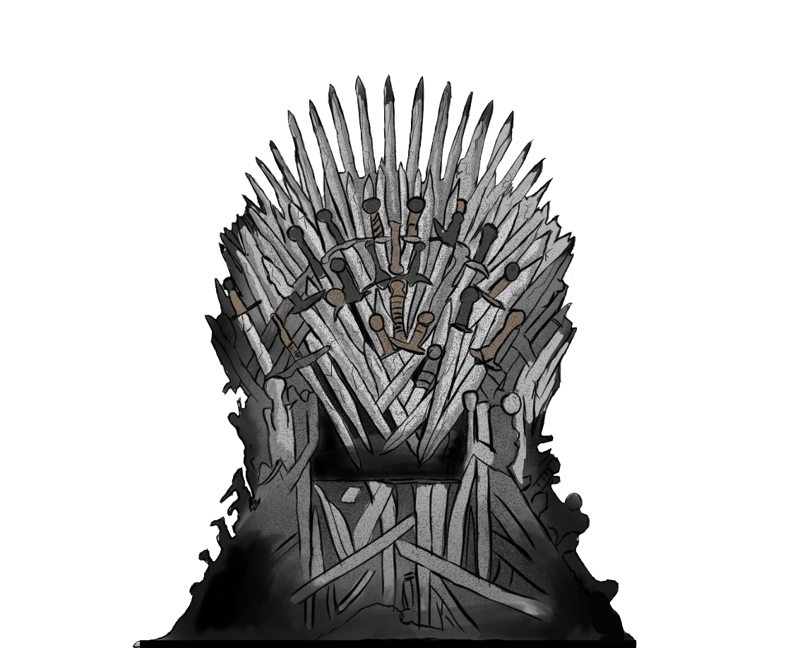 Immagine di alta qualità del trono del trono di ferro