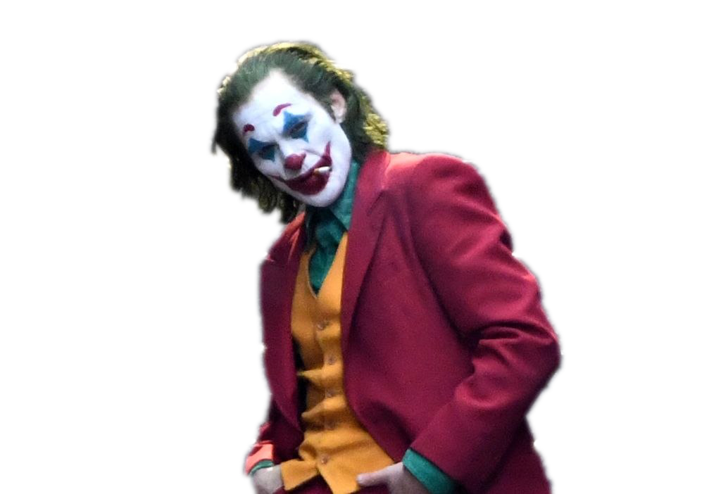 Joaquin Phoenix Fundo da imagem do Joker PNG