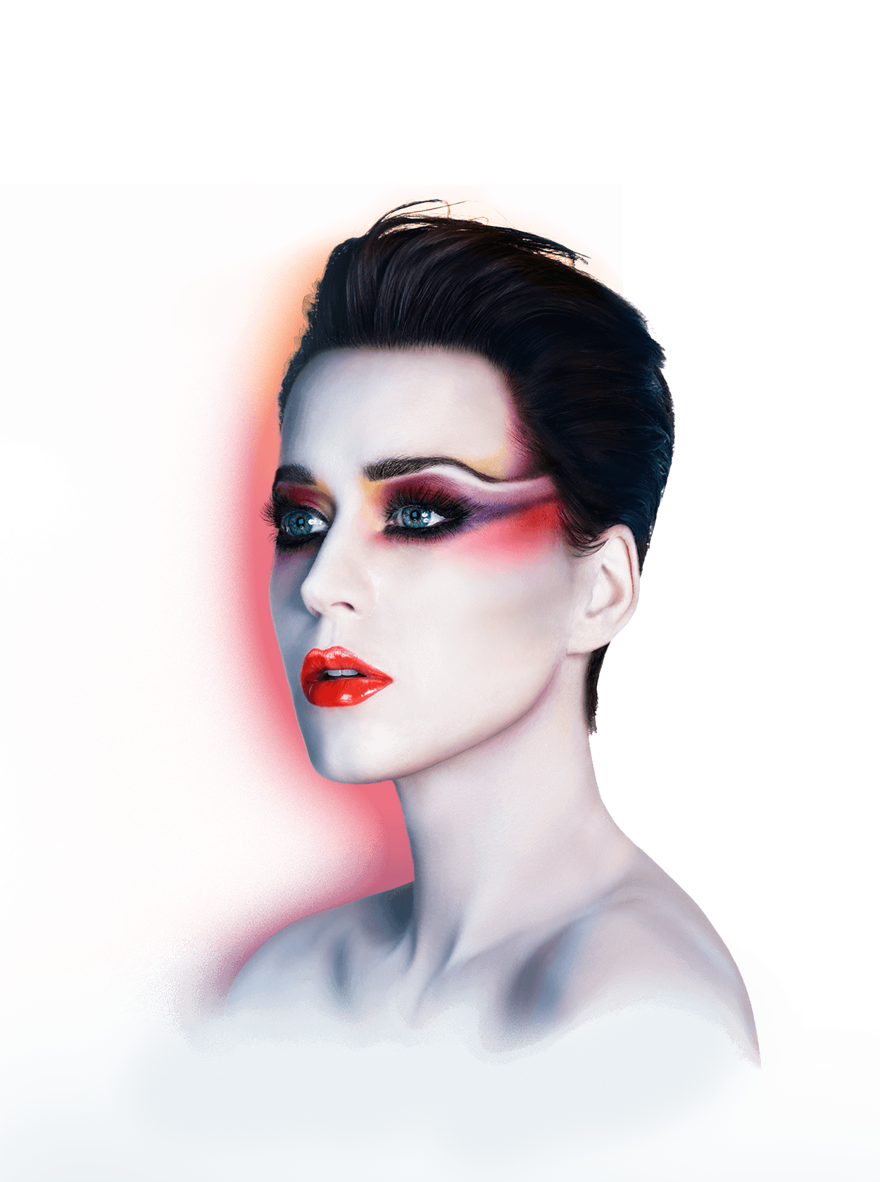 Katy Perry Haircut Free PNG Image