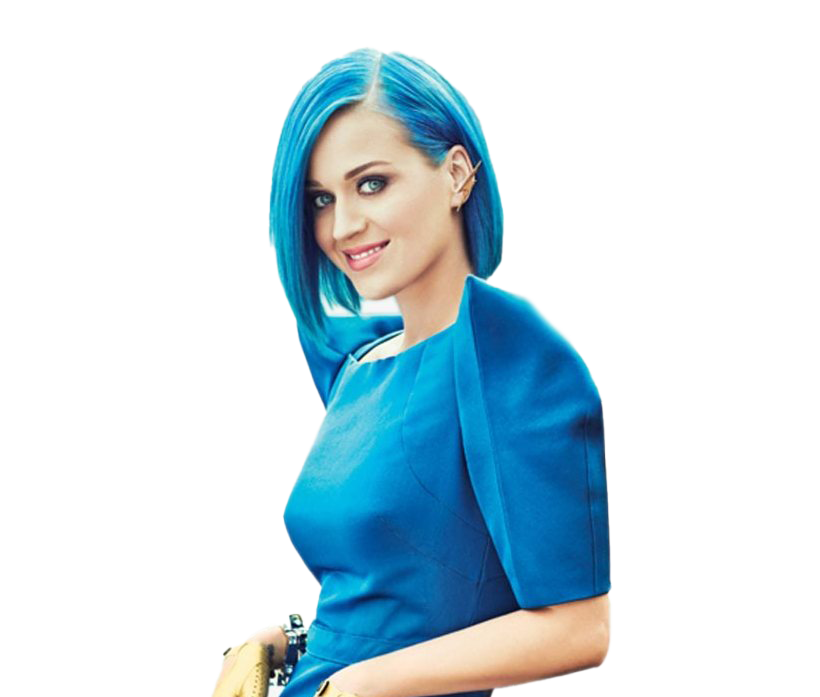 Katy Perry Haircut PNG Download Image