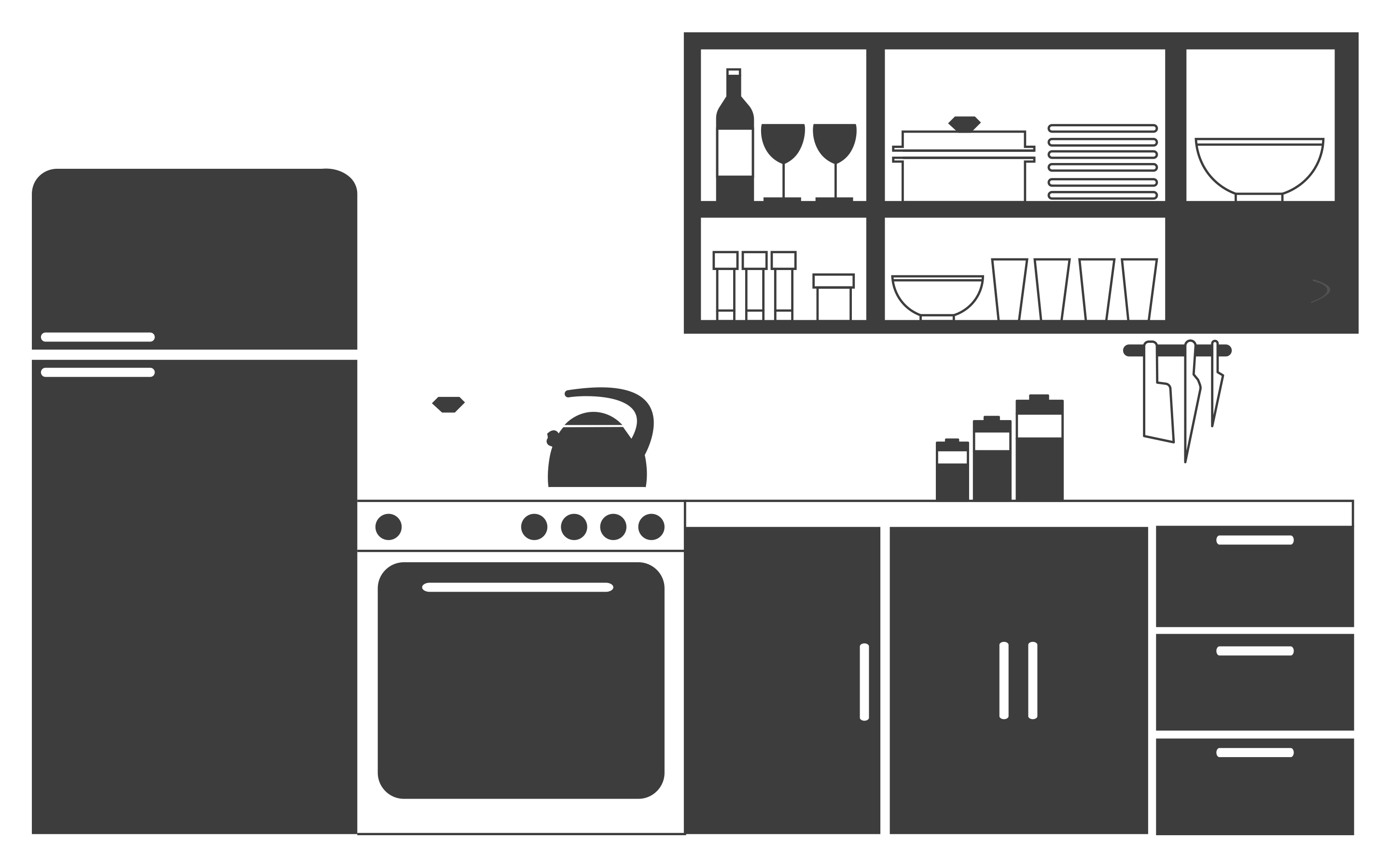 Image Transparente de la cuisine