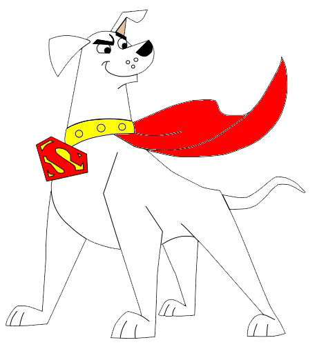 Krypto The Superdog PNG Image Background