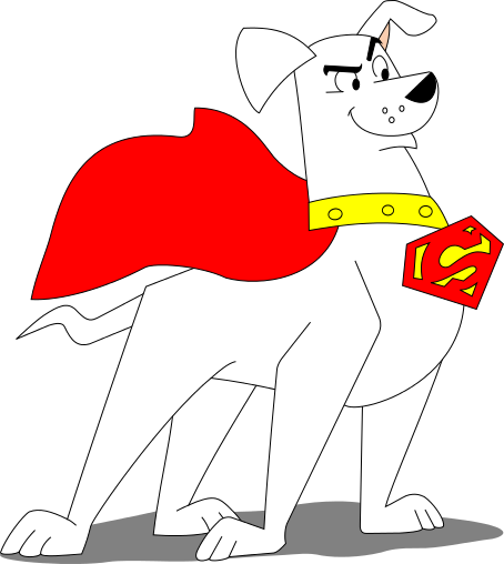 Krypto Superdog PNG Image