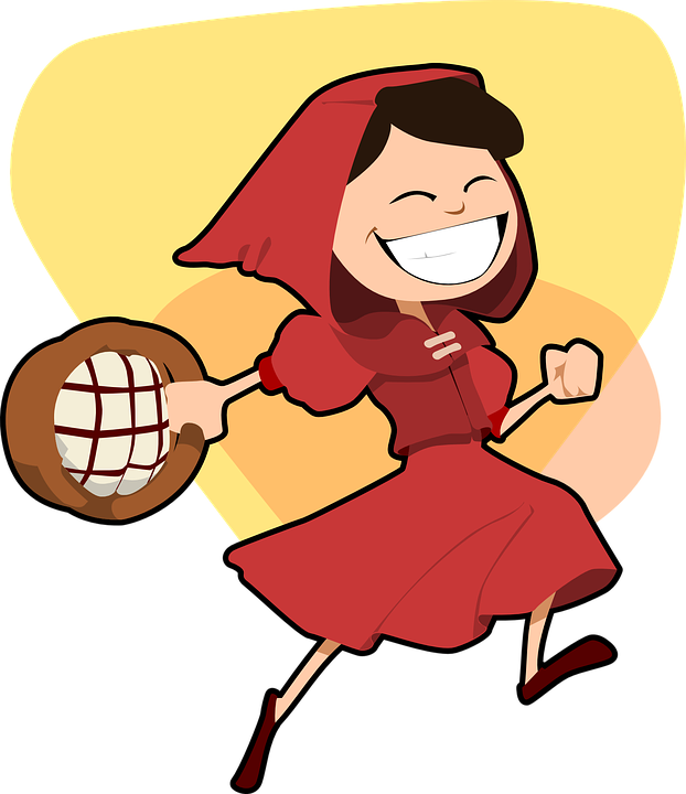 Little Red Riding Hood PNG Image Transparent Background