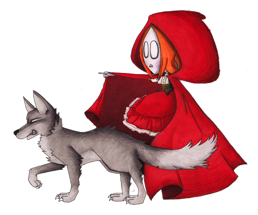 Little Red Riding Hood PNG Photo