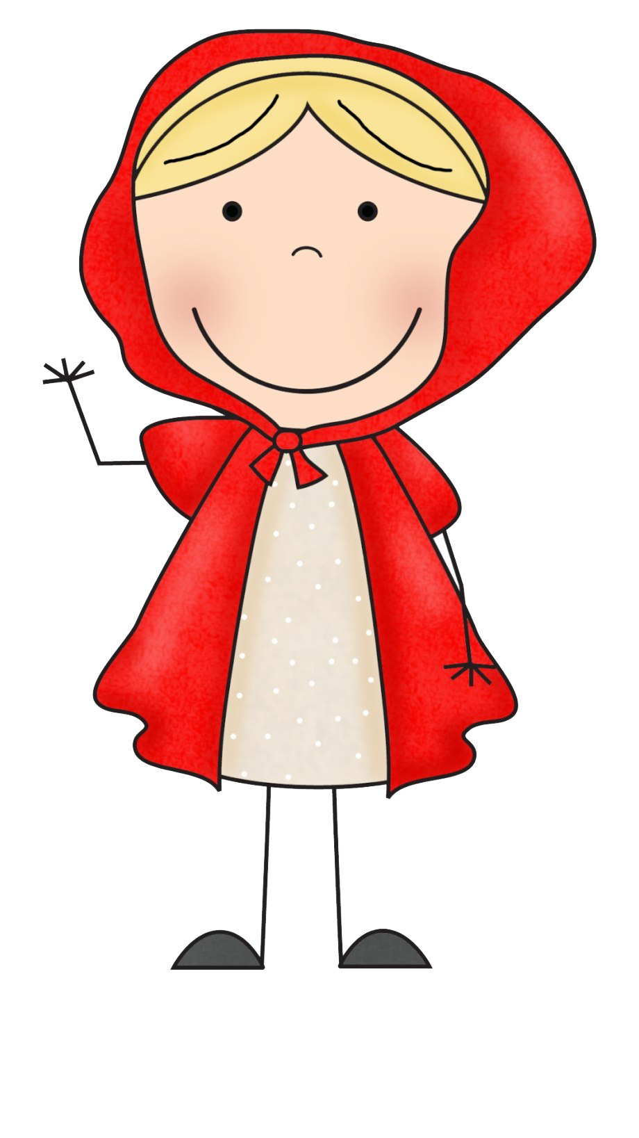 Little Red Riding Hood PNG Transparent Image
