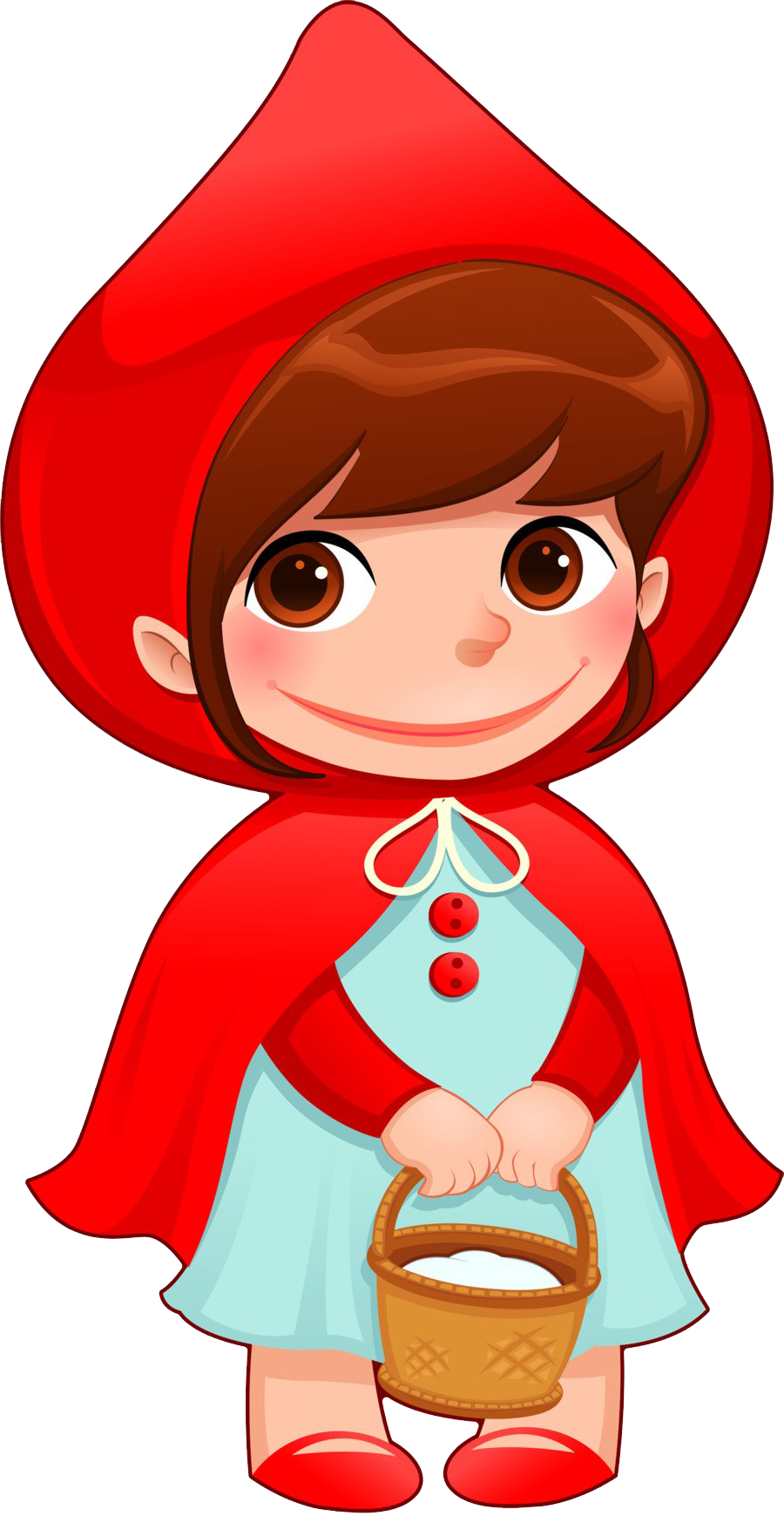 Download Little Red Riding Hood Transparent Background PNG | PNG Arts