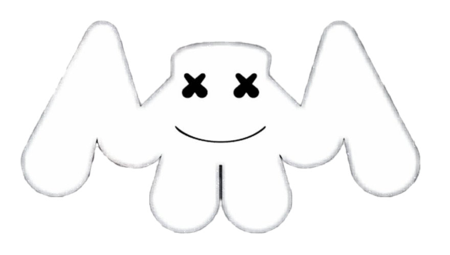 Marshmello Logo PNG Image Background