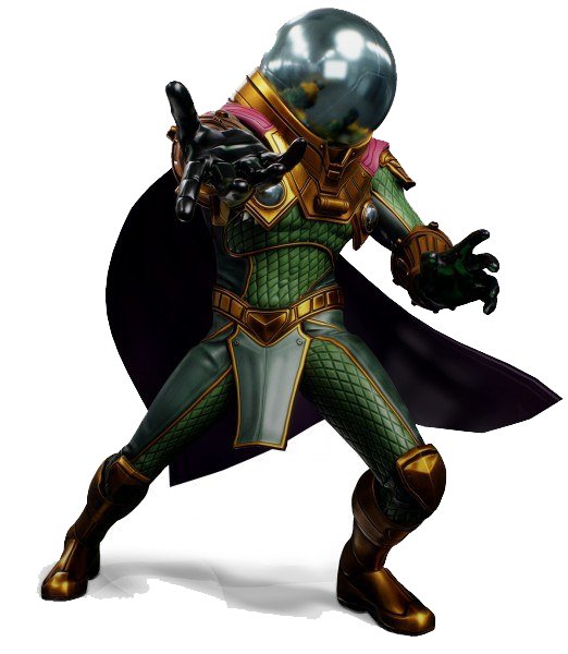 Marvel Mysterio PNG achtergrondafbeelding