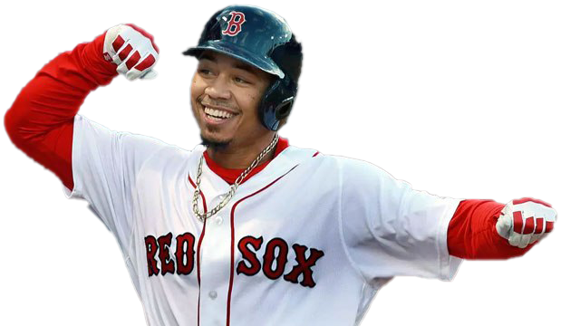 Mookie Betts PNG High-Quality Image