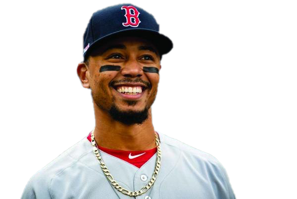 Mookie Betts Transparent Background PNG