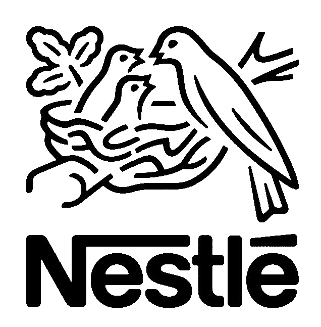 New Nestle logo PNG изображения фон